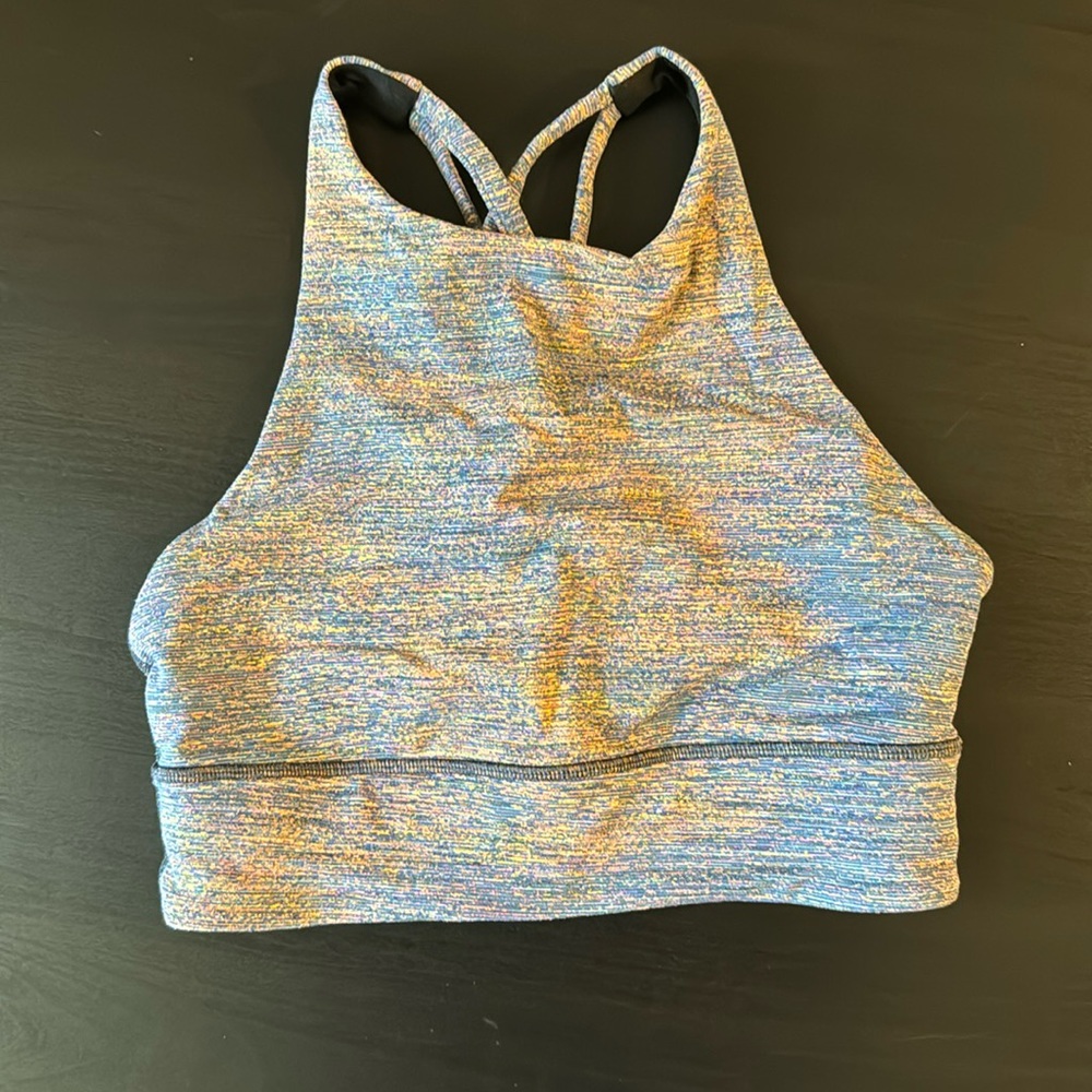 Lululemon high neck energy sports bra